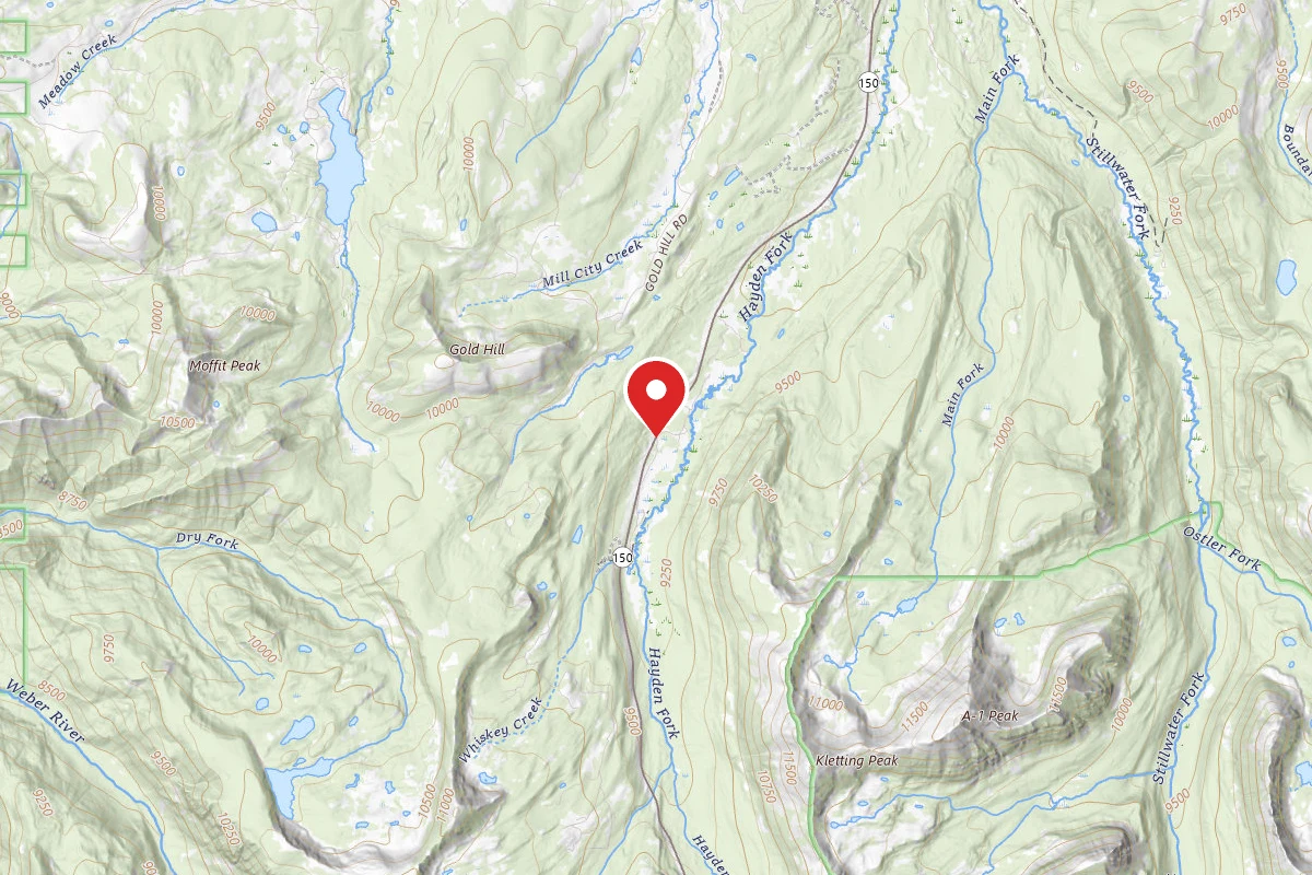 Uinta Dispersed Campsites