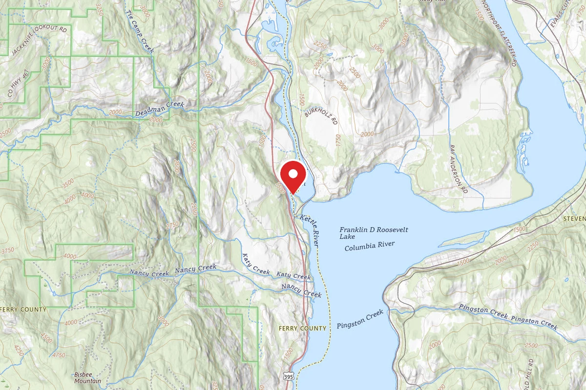 Kamloops Campground - Lake Roosevelt National Rec Area