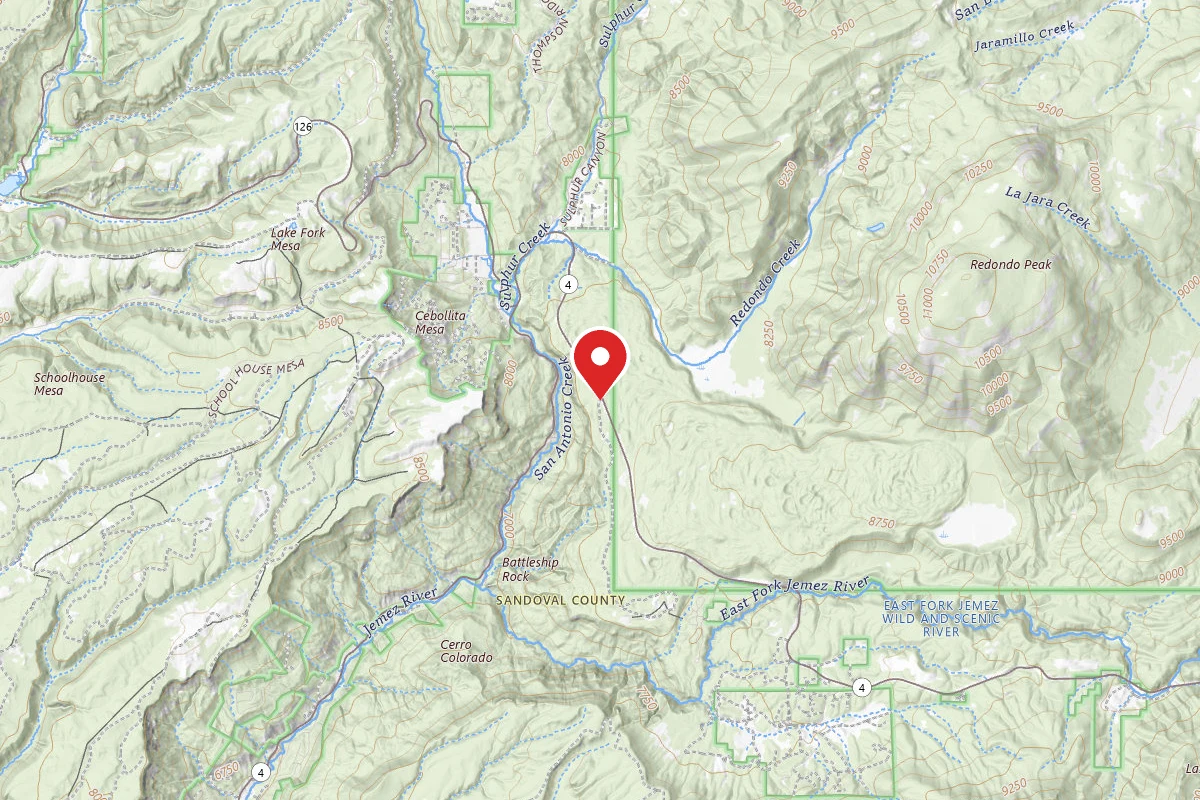 Dispersed on 4 - Fenton Lake State Park