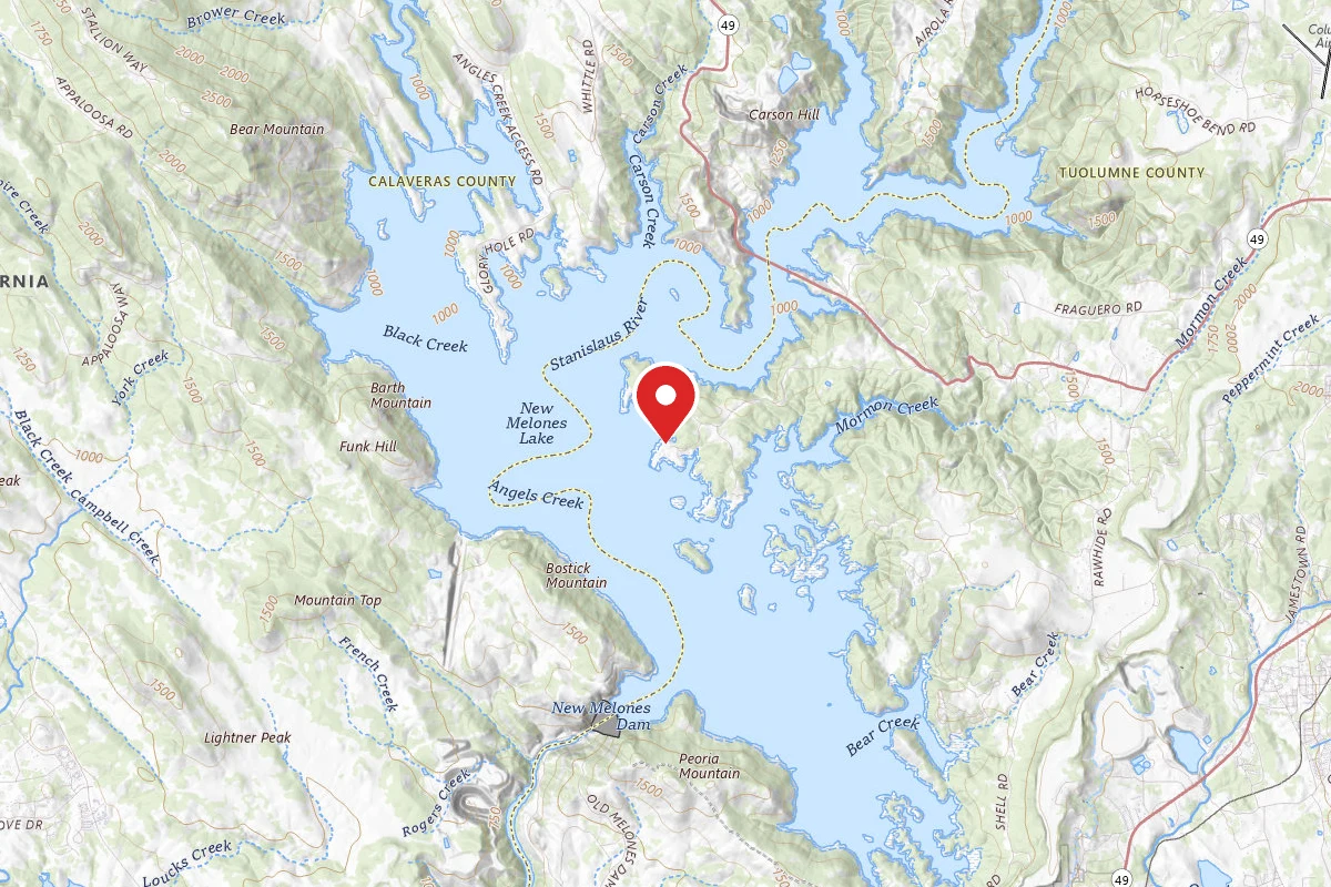 Chamise - Tuttletown Area - New Melones Lake