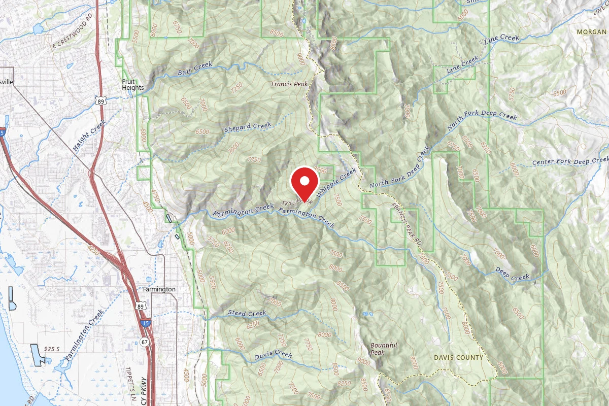Wasatch National Forest Sunset Campground
