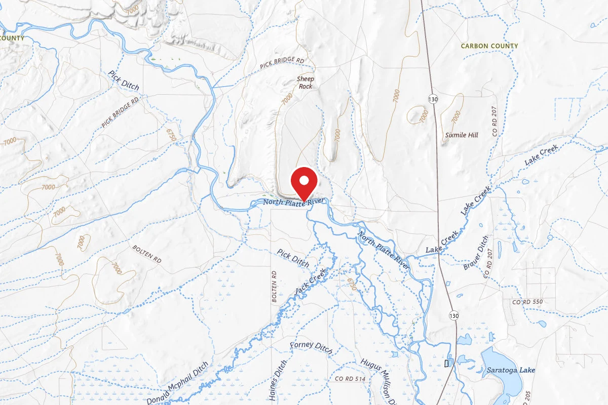 Sanger Access Area, Dispersed Camping