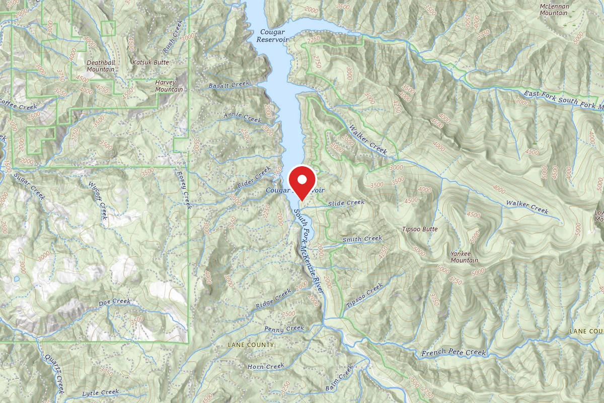 Willamette National Forest Slide Creek Campground