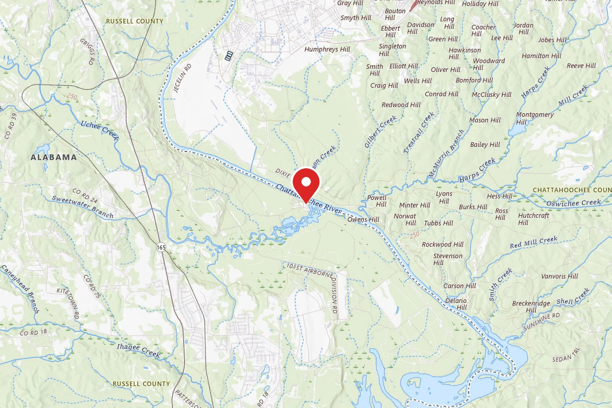 Military Park Fort Benning Uchee Creek Army Campground and Marina