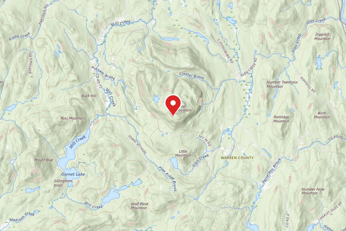 Crane Mountain Pond Campsite