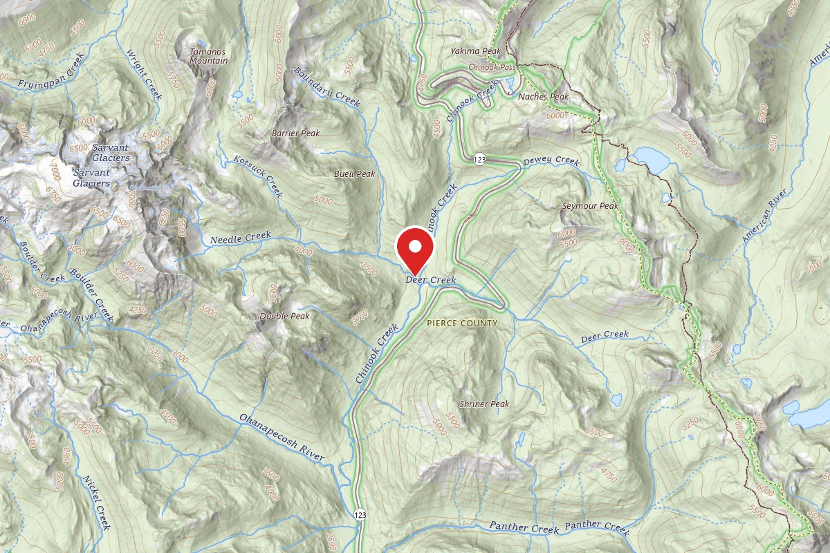 Deer Creek Backcountry Campsites
