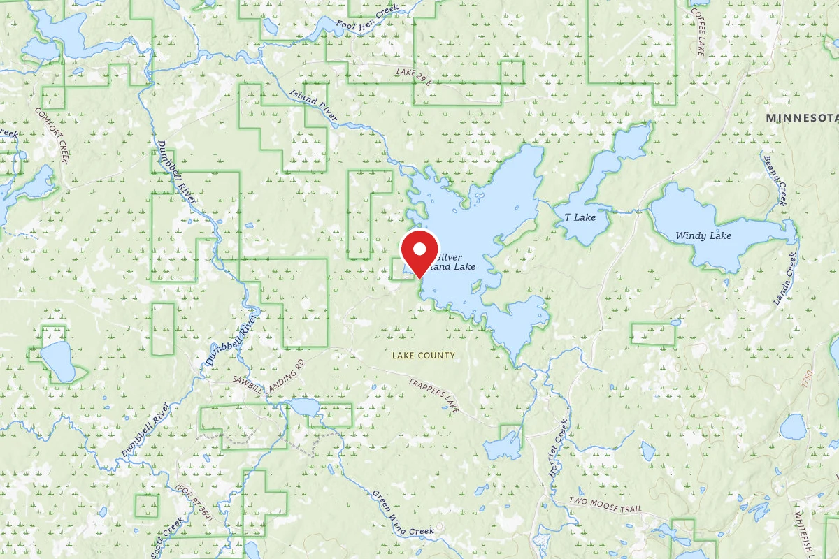 Silver Island Lake Campground & Back Country Sites