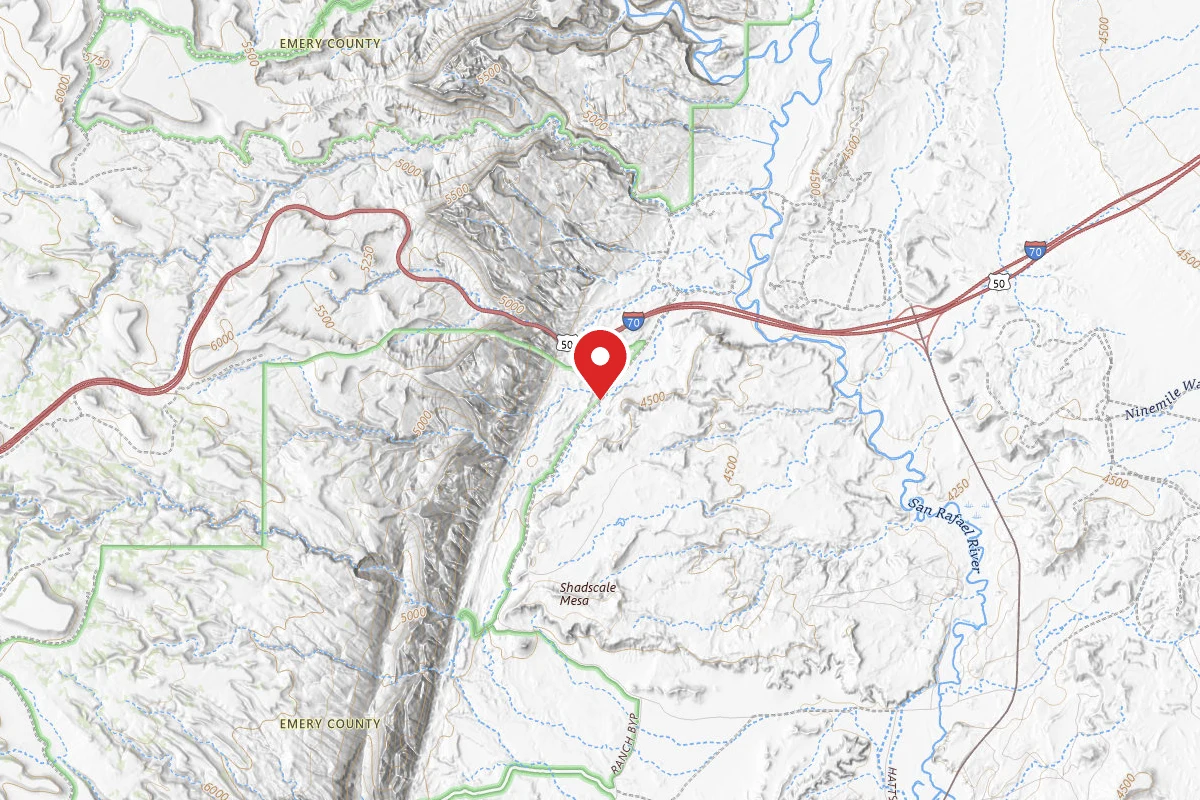 San Rafael Dispersed Camping