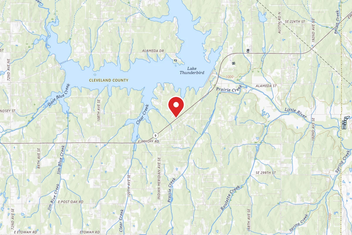 Lake Thunderbird State Park - Clear Bay Point