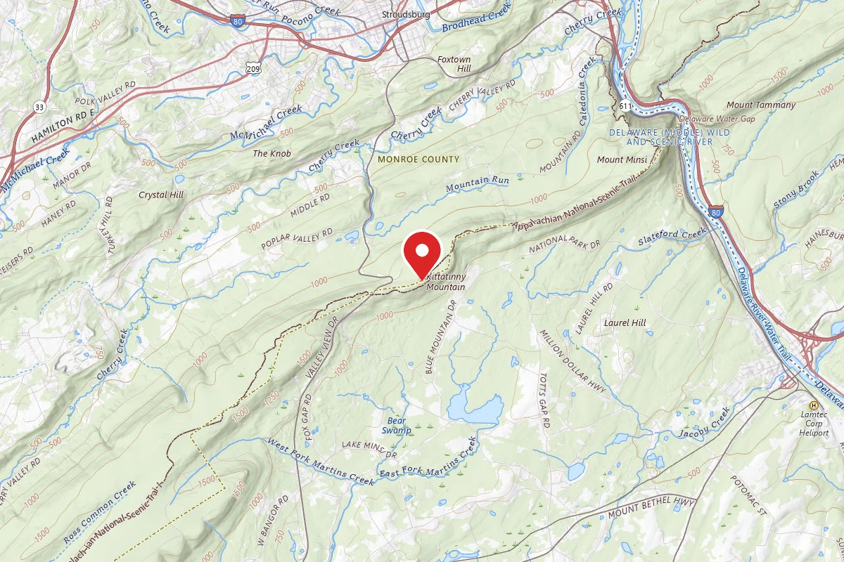 Kirkrige Shelter / Kittatinny Mountain