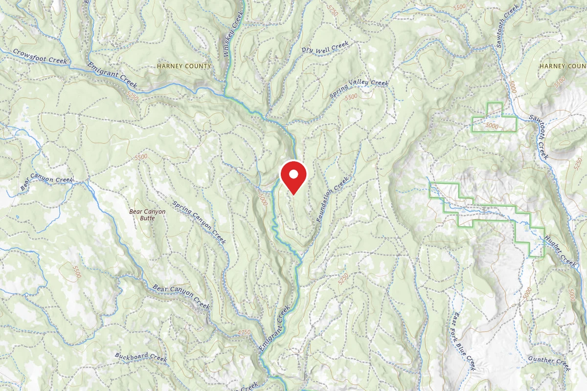 Malheur National Forest Falls Campground