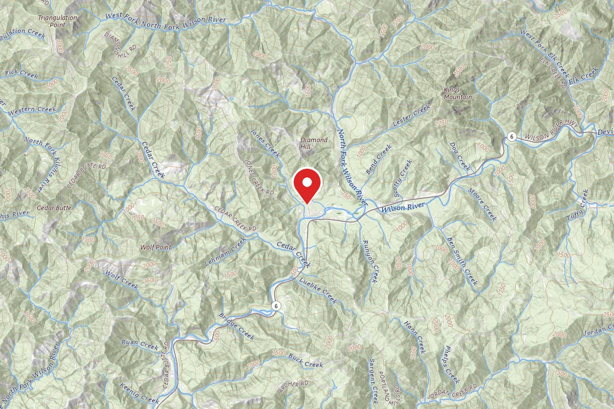 Tillamook State Forest Jones Creek Campground