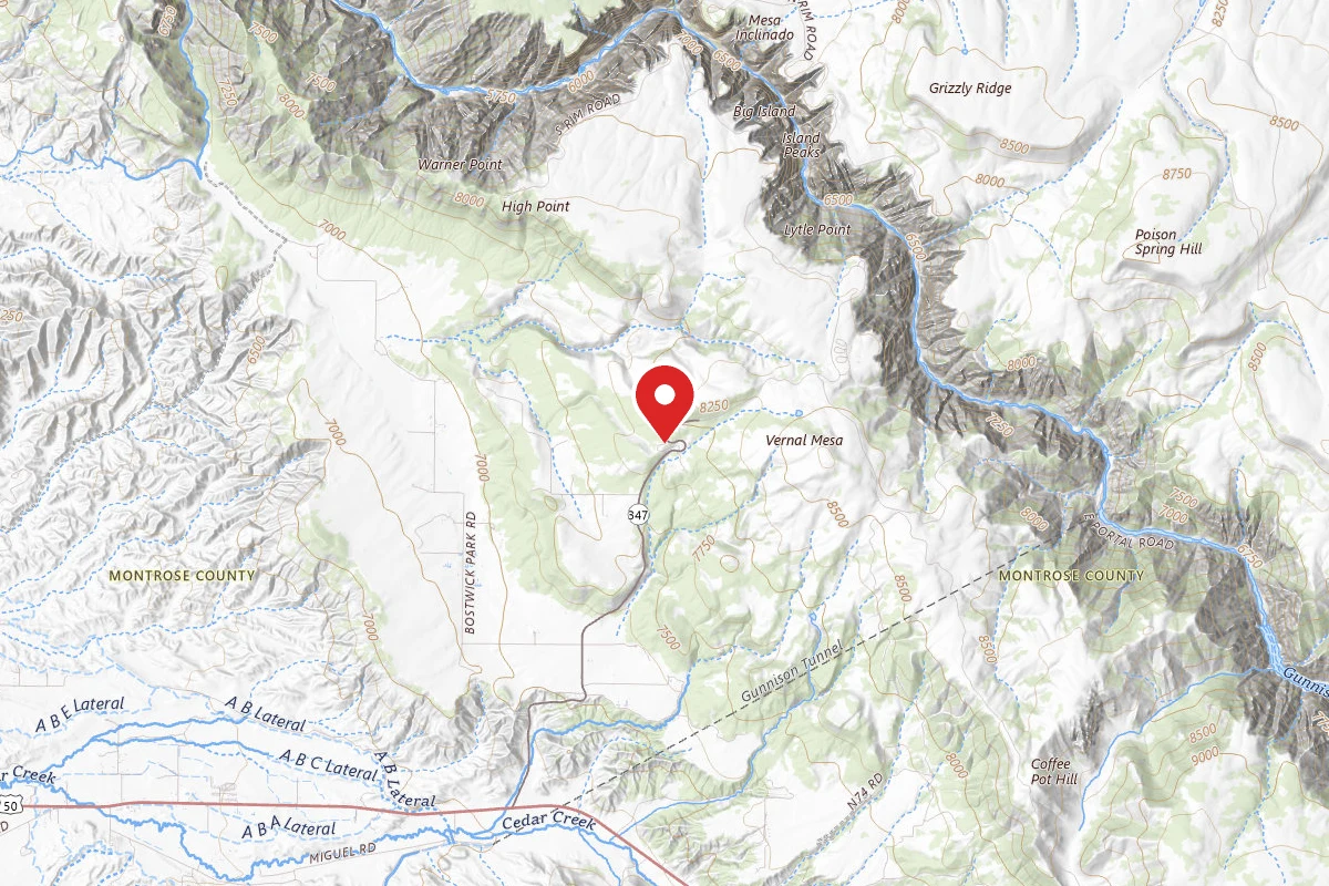 Black Canyon Dispersed Camping