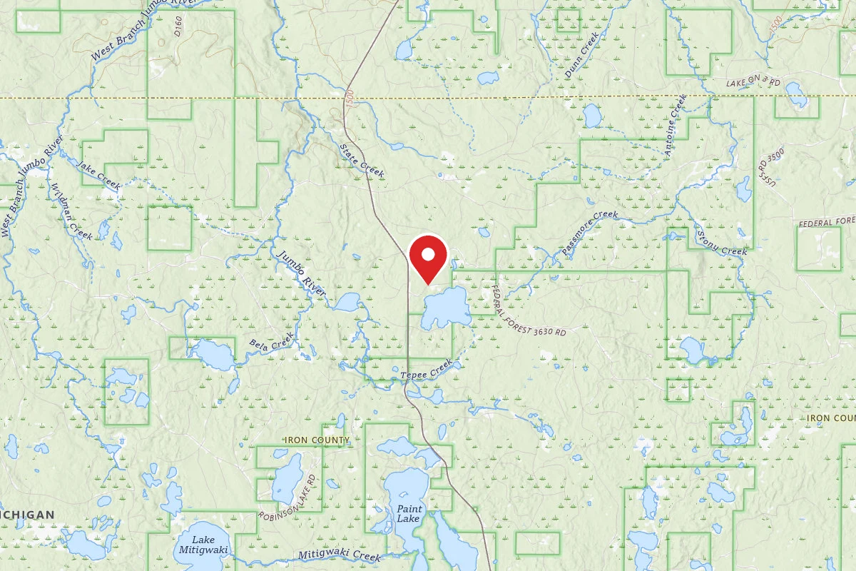 Tepee Lake Area