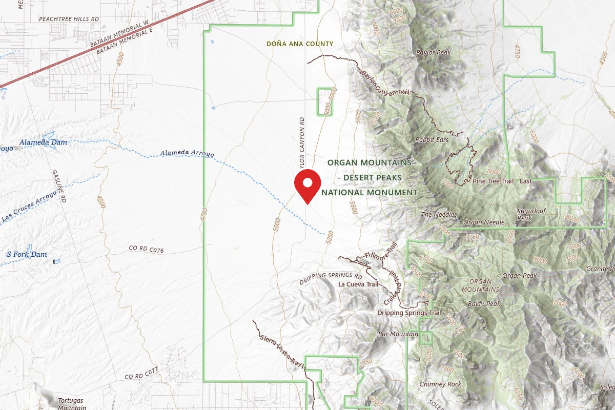 Organ Mountain Area Dispersed