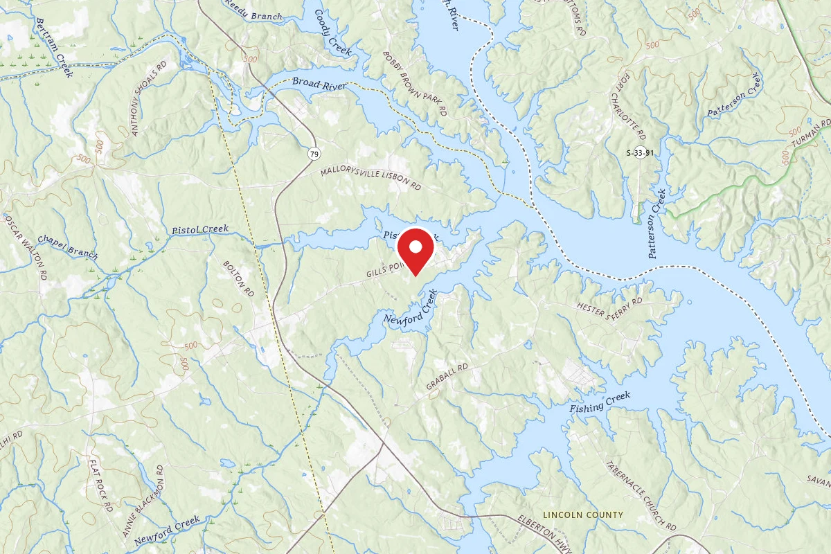 COE J Strom Thurmond Lake Gill Point Recreation Area