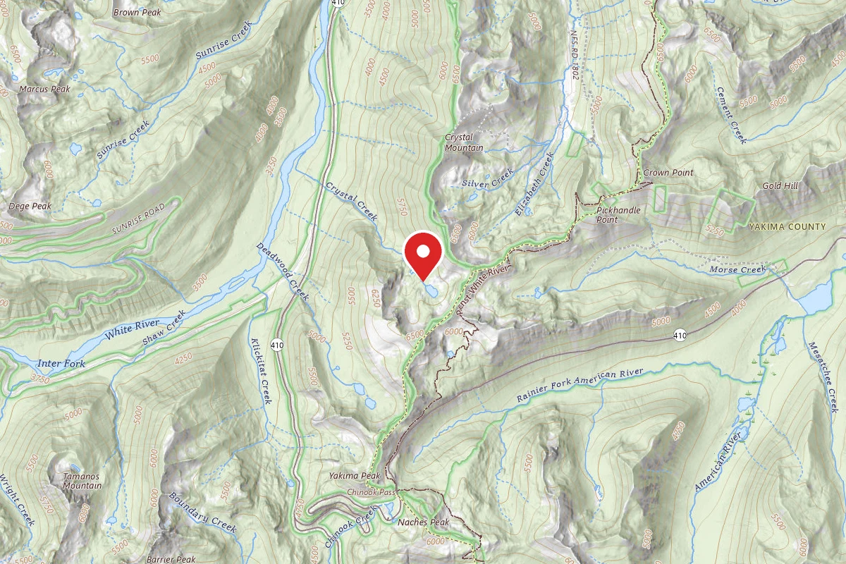 Upper Crystal Lake Backcountry Campsites