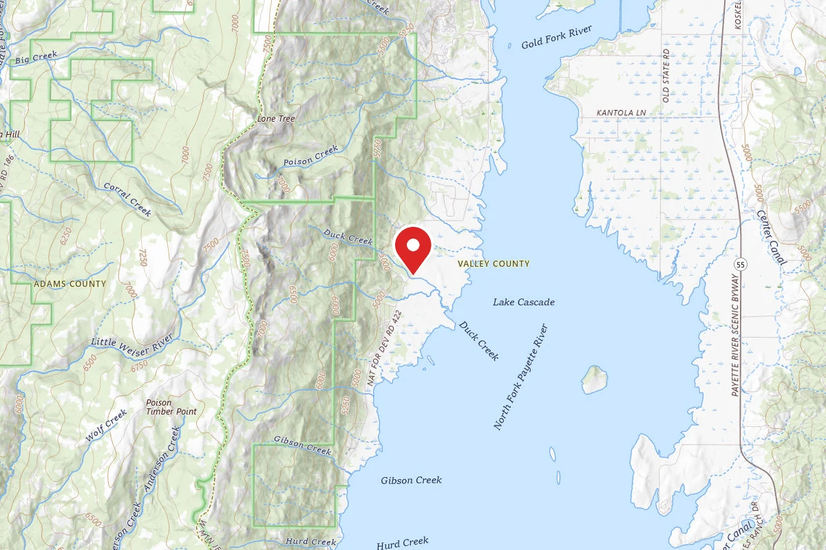 Lake Cascade/Huckleberry Campground