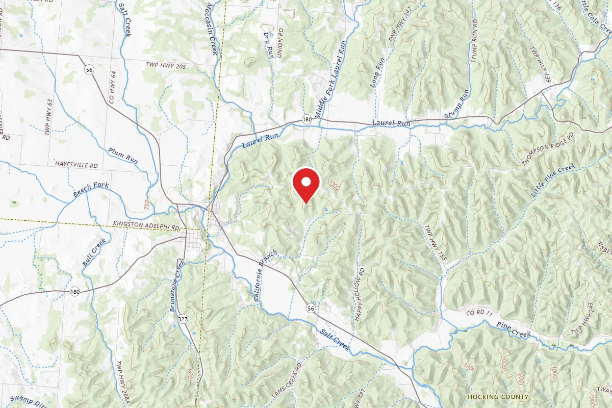 Ravens Retreat Hocking Hills Primitive Camp Sites & Pollinator Tiny Home Treehouse Glamping Site