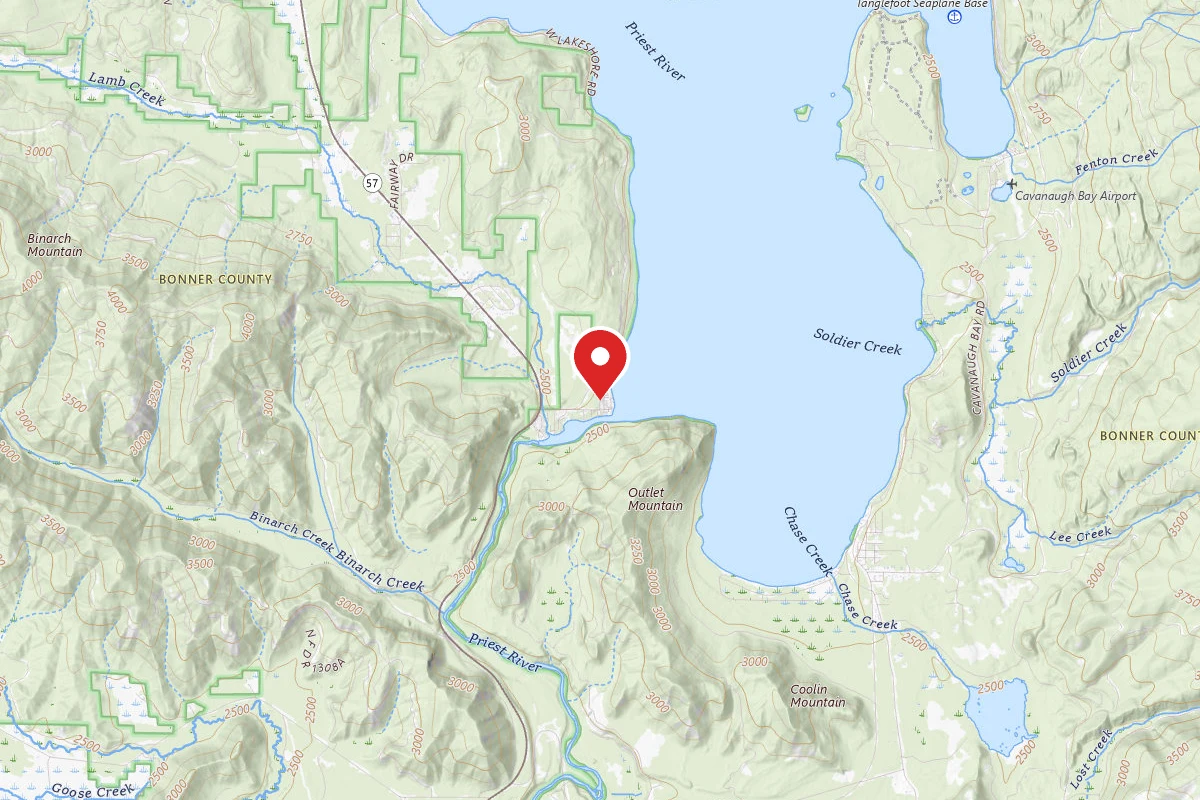 Kaniksu National Forest Outlet Campground