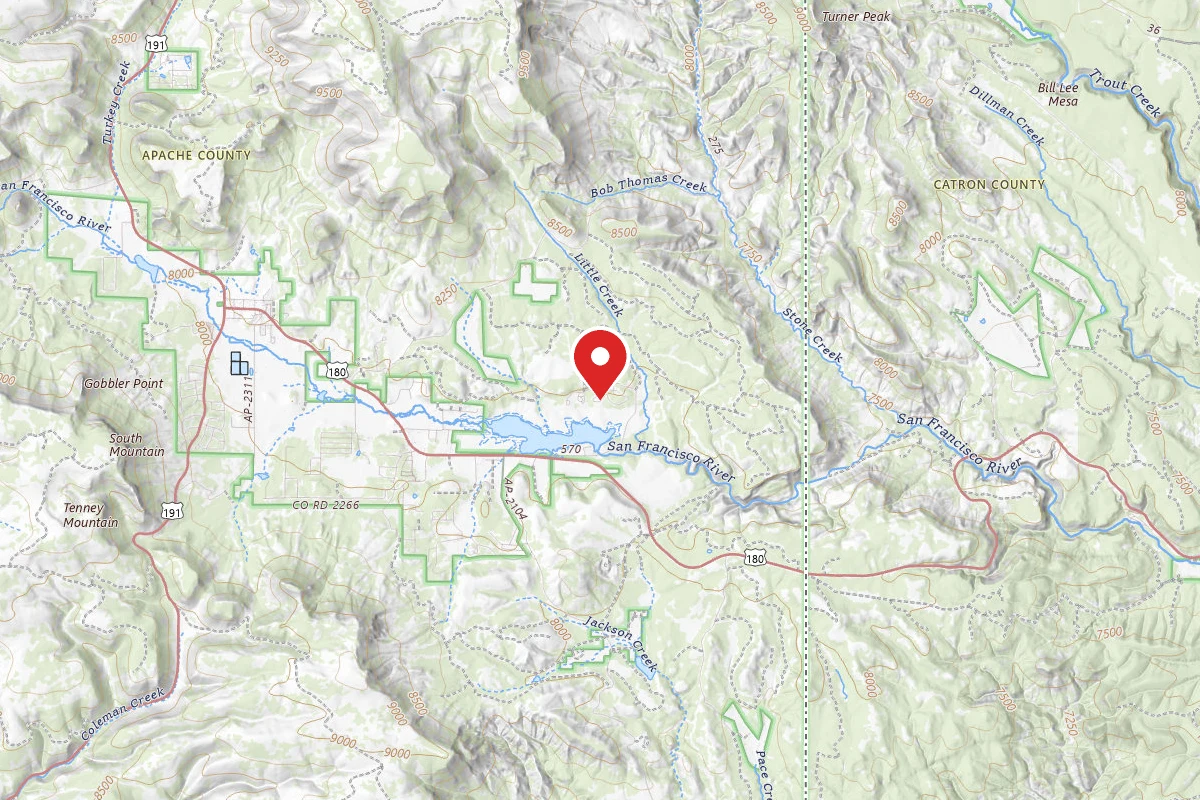 Apache National Forest Luna Lake Campground