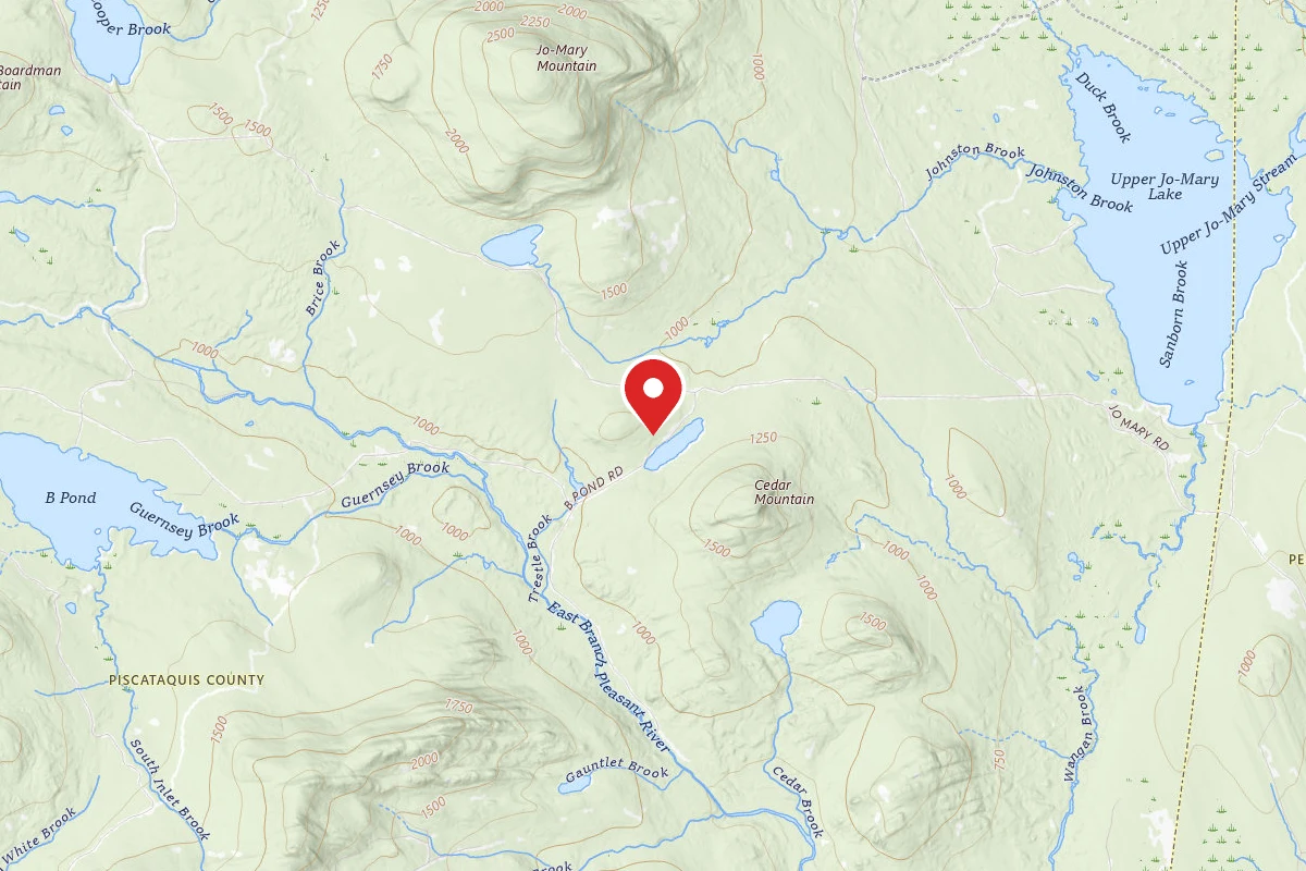 Little Jo-Mary Pond Campsites