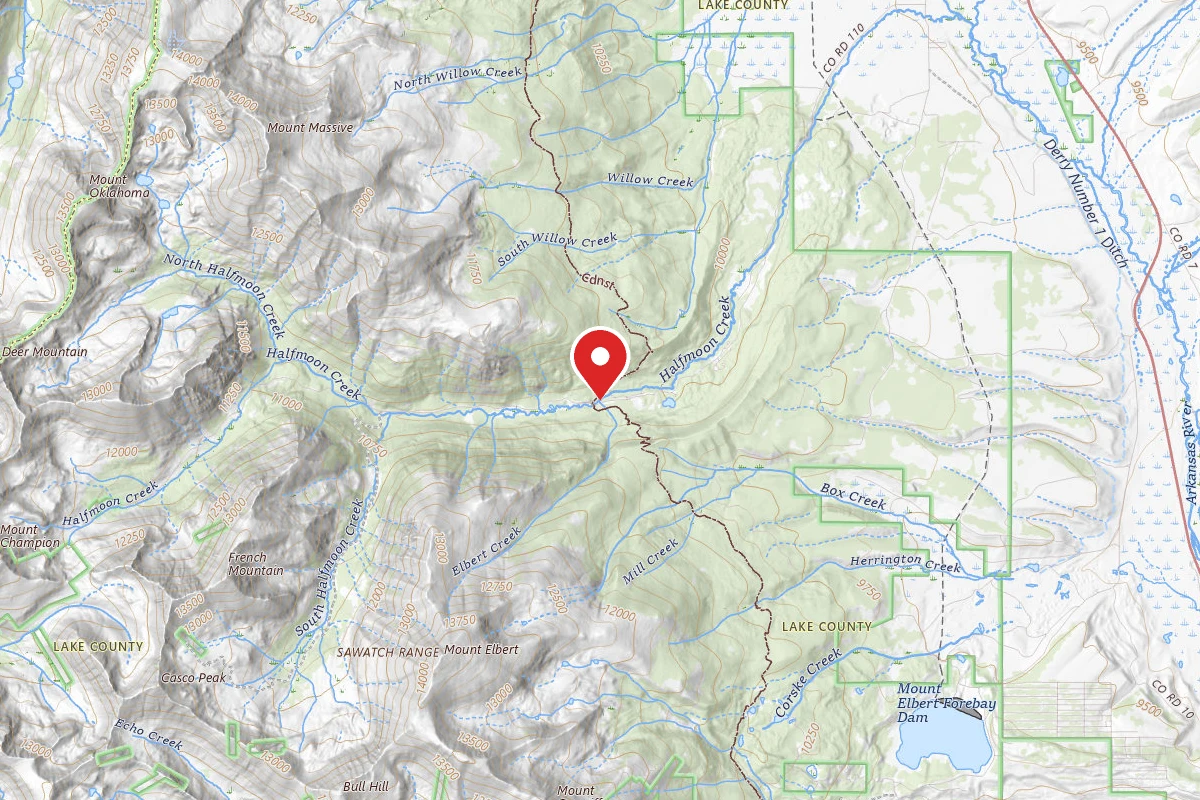 San Isabel National Forest Elbert Creek Campground