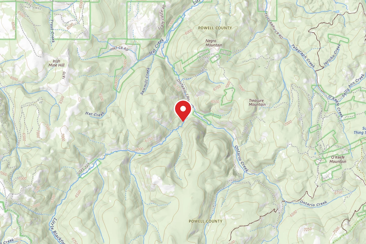 Little Blackfoot River Dispersed Campsite