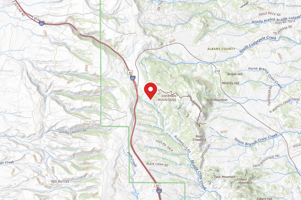 Pole Mountain Dispersed Camping