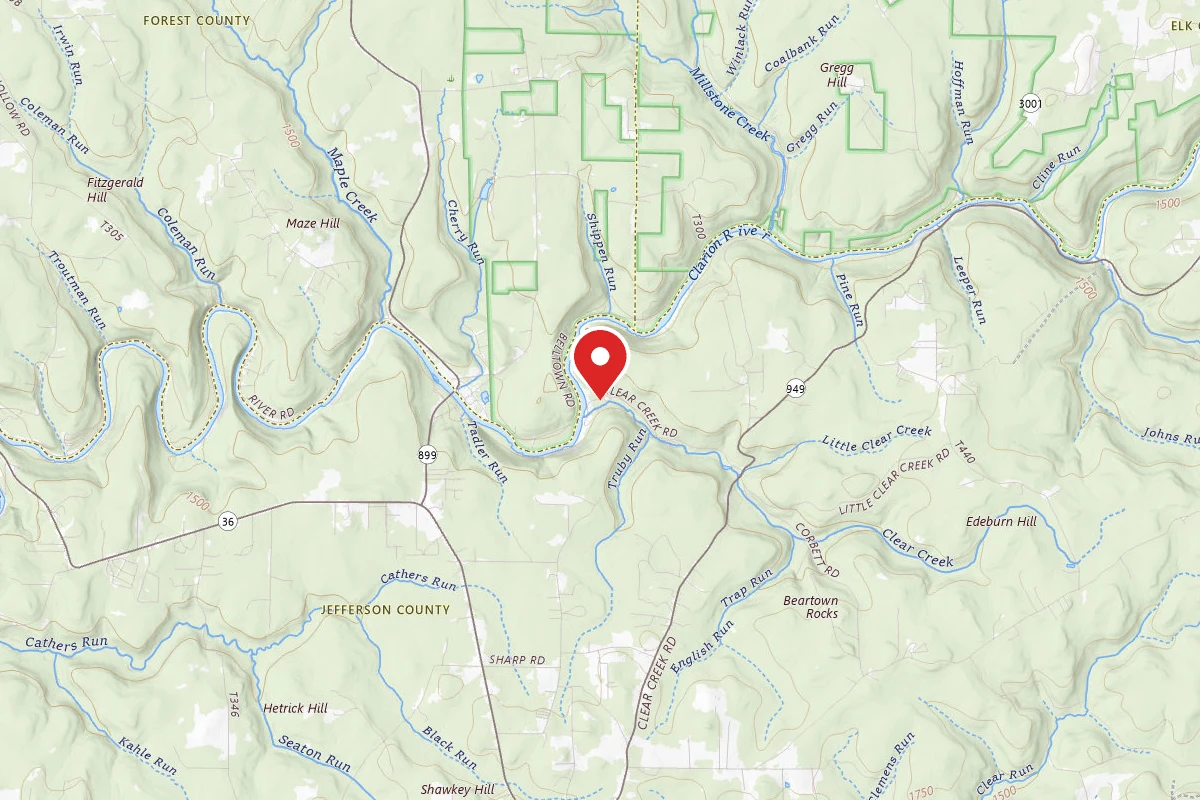 Clear Creek State Park