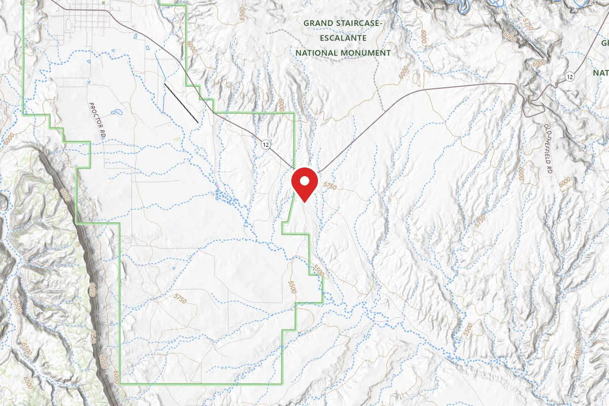 Hole in the Rock Road Dispersed at Utah 24