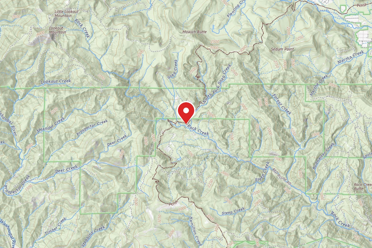 Snag Creek Trailhead Dispersed