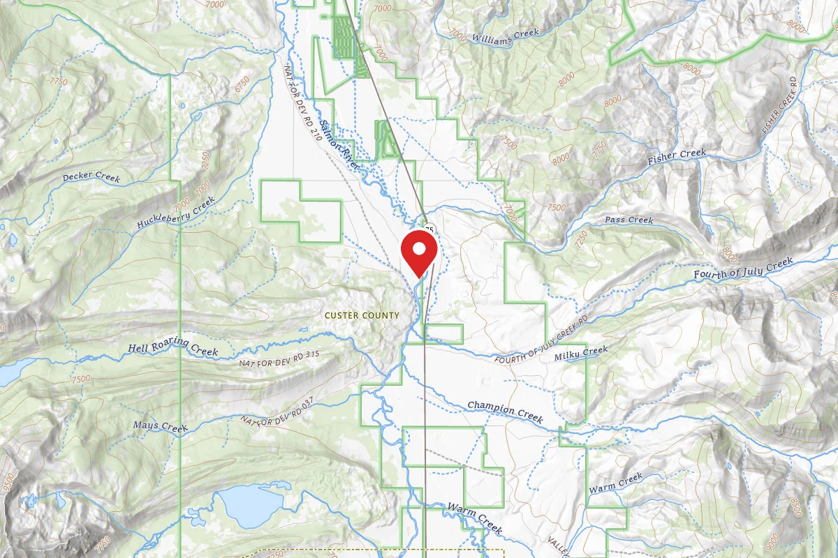 Salmon River - Dispersed Camping