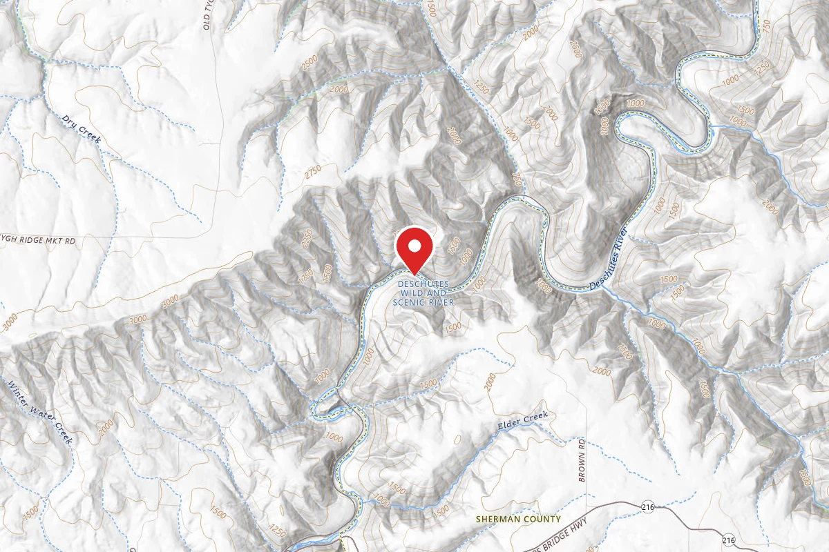 Twin Springs Campground- Deschutes River 