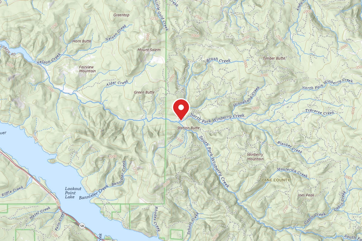 Willamette National Forest Winberry Campground