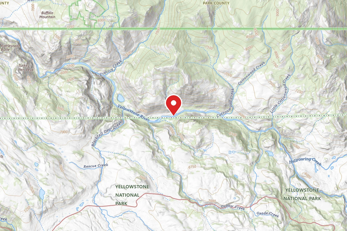 Backcountry Campsite – 1Y9 - Yellowstone River