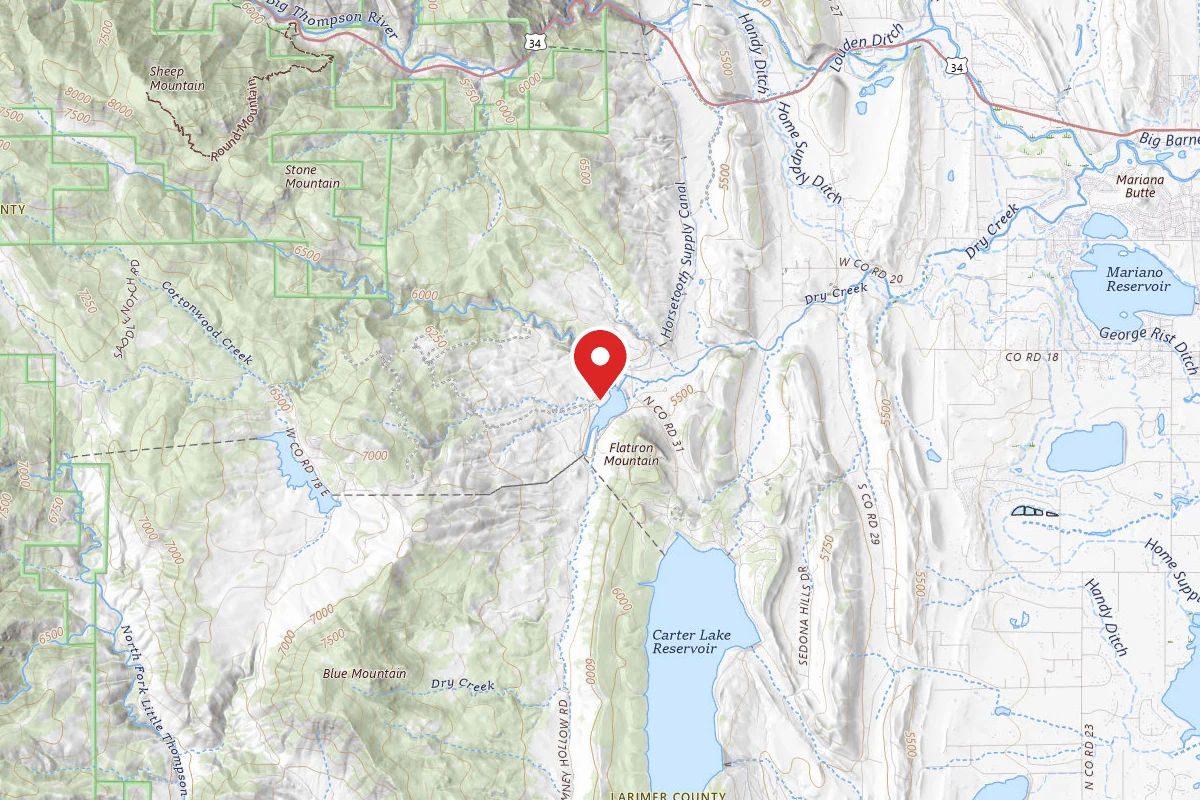 Flatiron Reservoir Campground