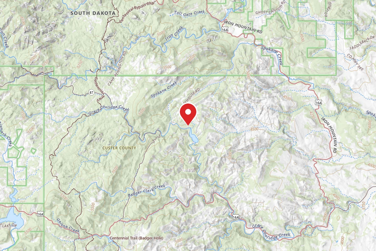 Center Lake - Custer State Park