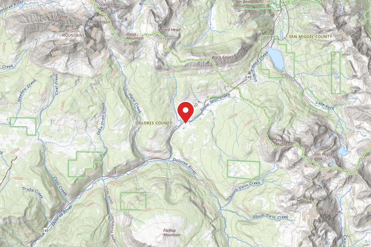 Cross Mtn - East Fork Dispersed Camping