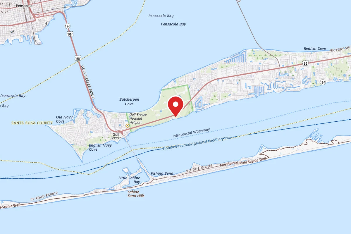Gulf Islands National Seashore Naval Live Oaks Youth Group Campground