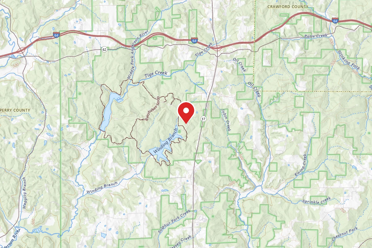 Hoosier National Forest South Slope Loop Campground