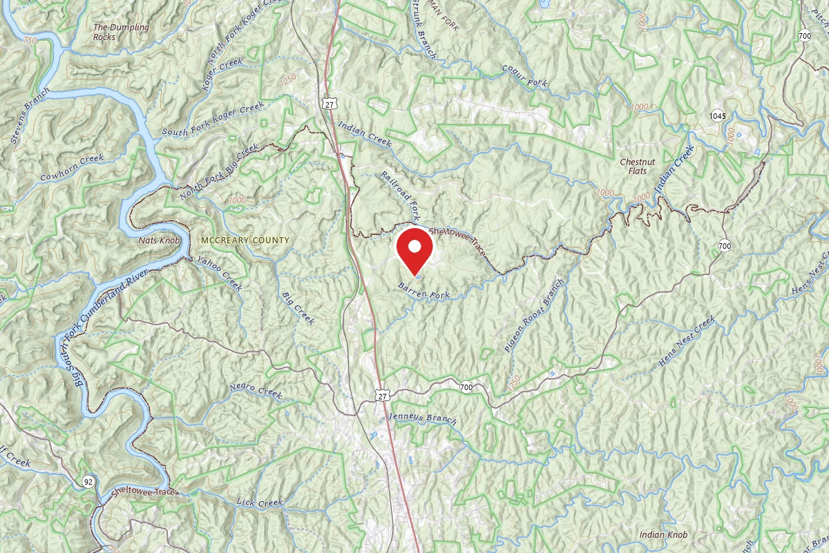 Daniel Boone National Forest Barren Fork Horse Camp