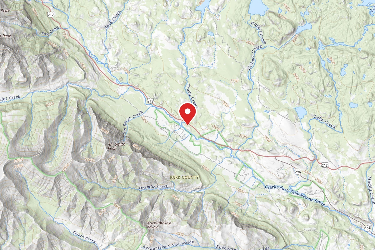 Shoshone National Forest Crazy Creek Campground
