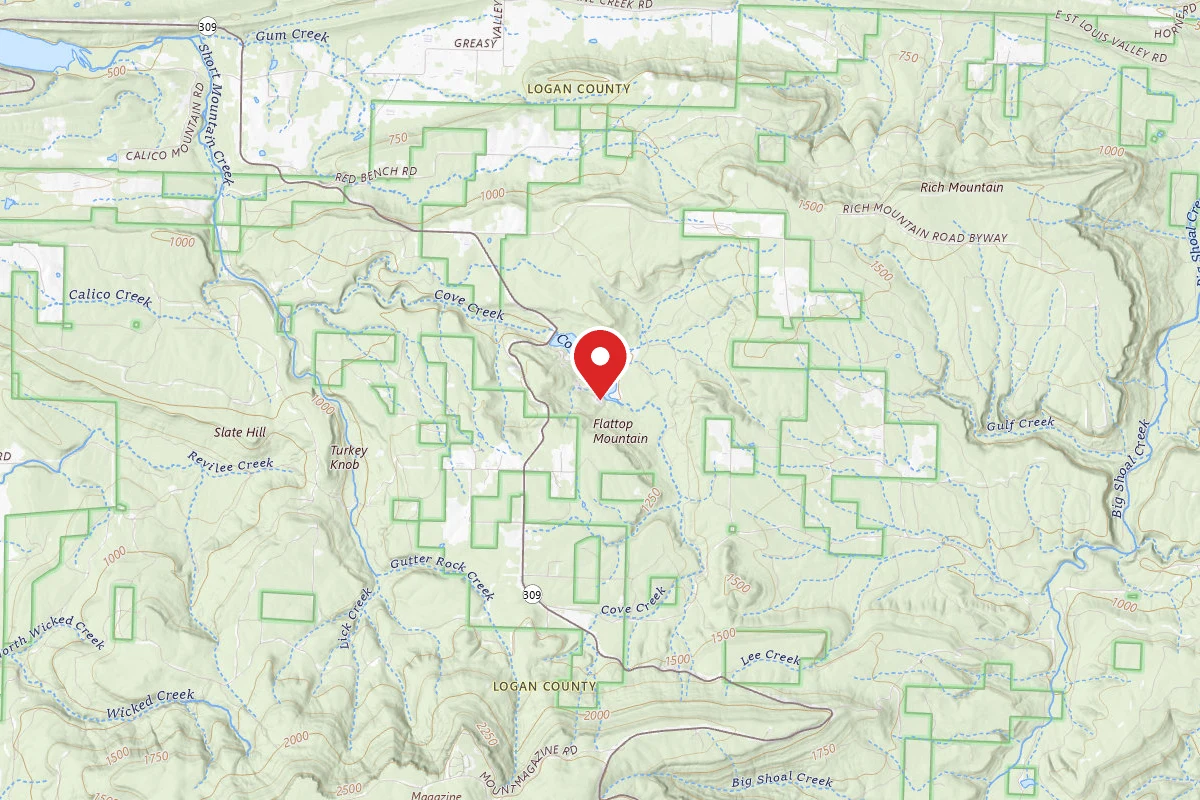 Ozark National Forest Cove Lake Campground