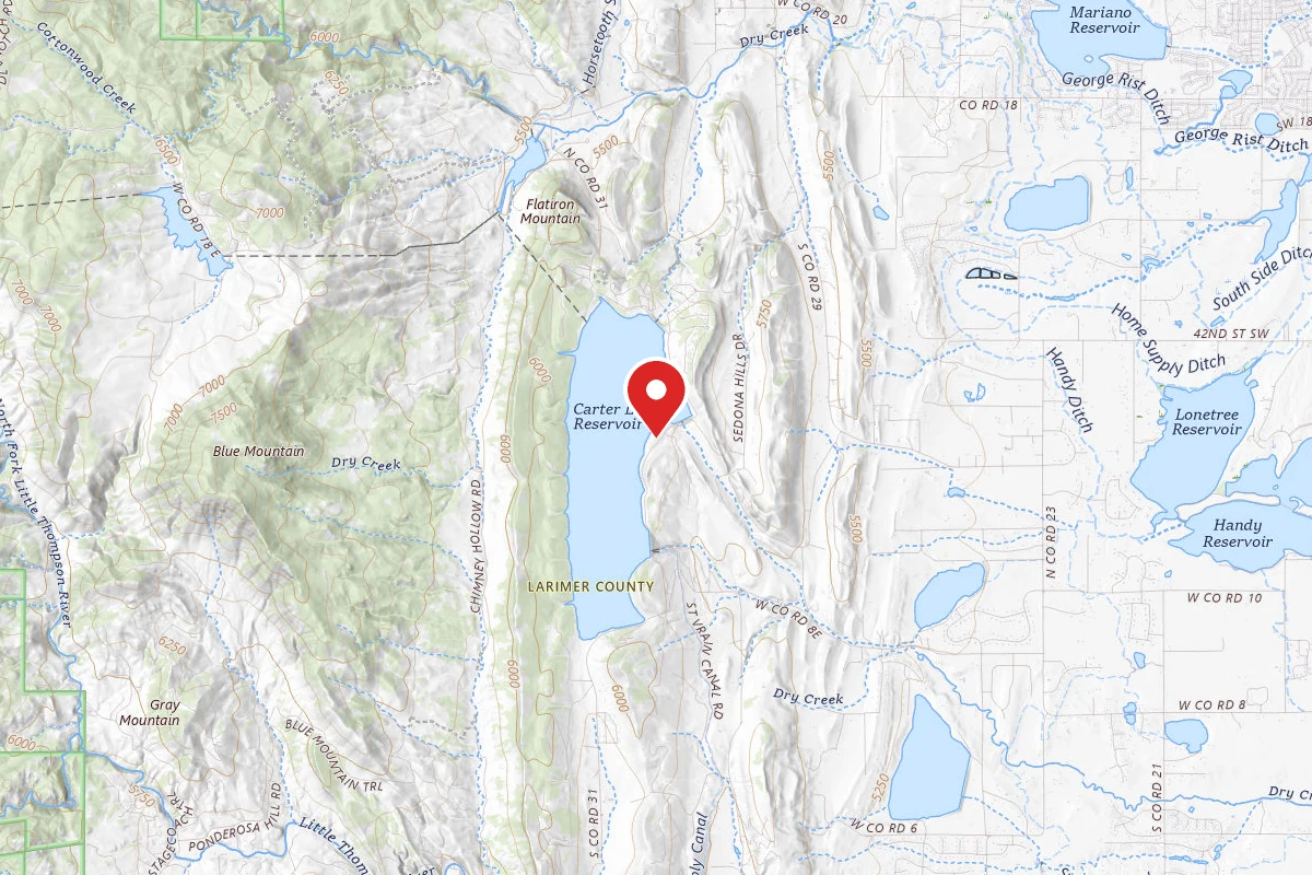 Carter Knolls Campground at Carter Lake