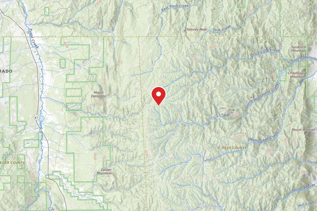 Ice Cave Rd Dispersed Site - Pike National Forest
