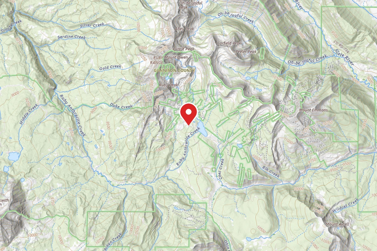 Kebler Pass Designated Dispersed