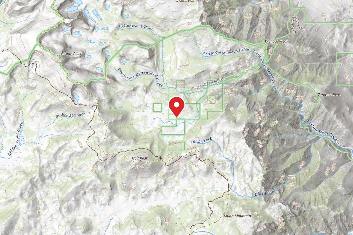 Cottonwood Pass Walk in Campground