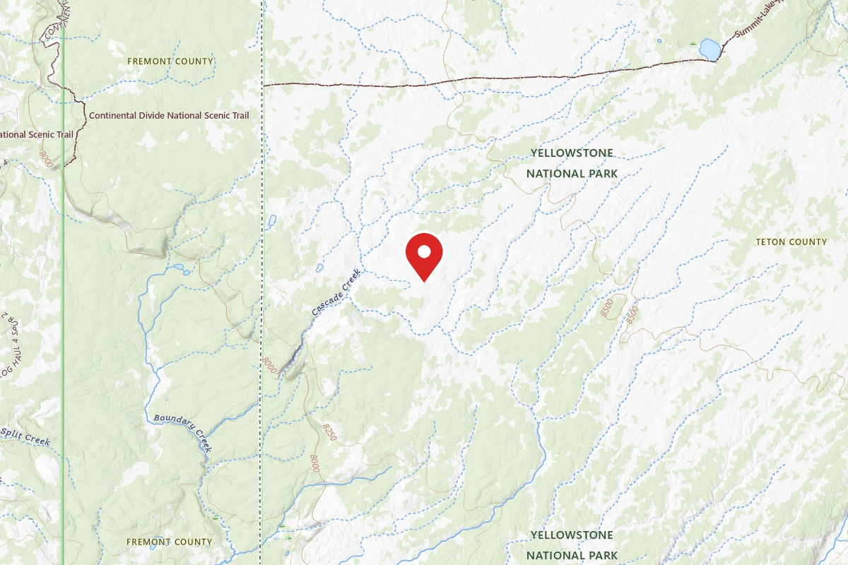 Shoshone Lake Backcountry Campsites
