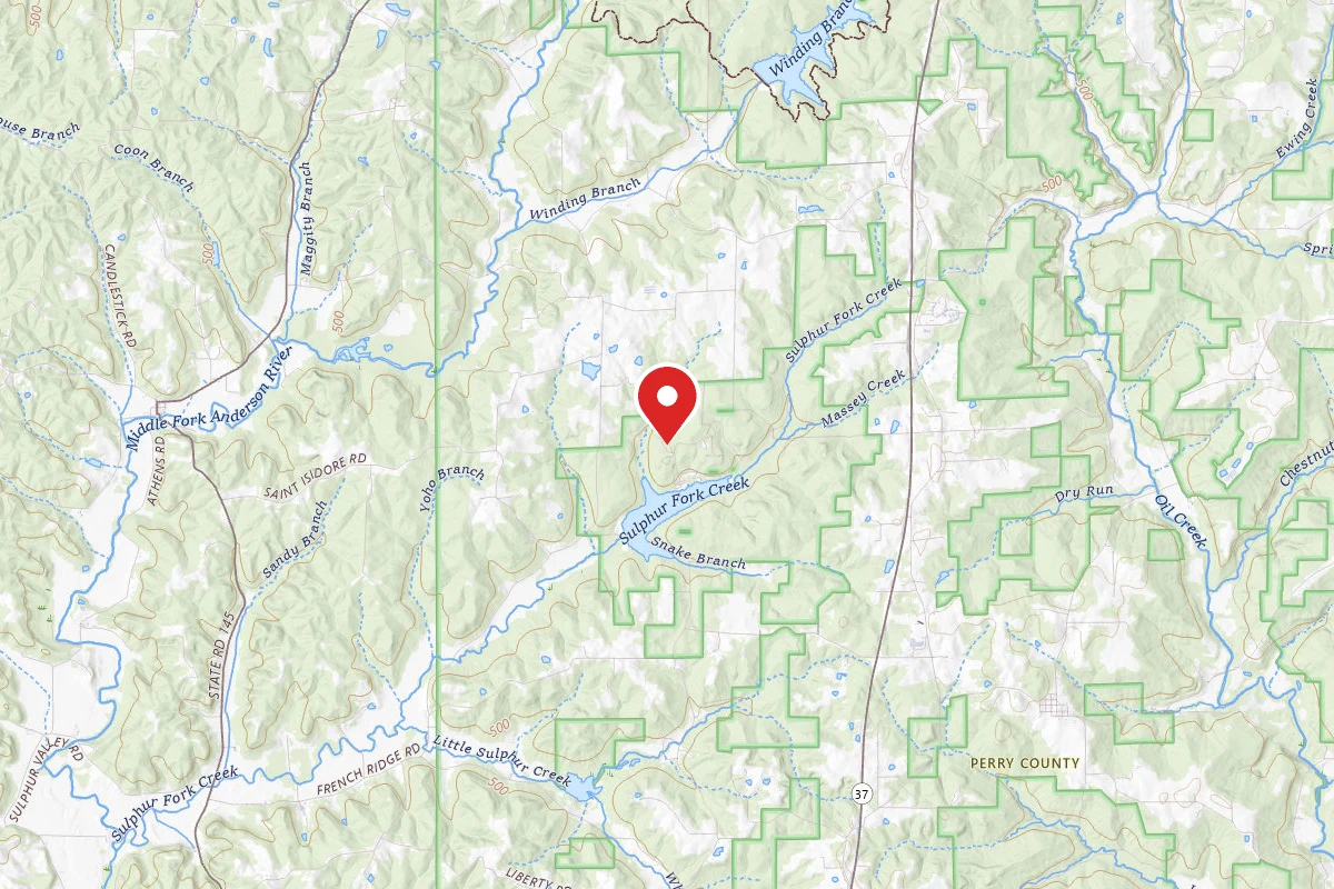 Hoosier National Forest Jackpine Loop Campground
